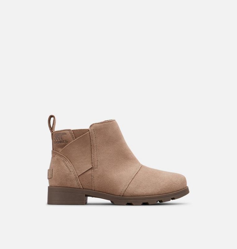 Sorel Barn Stövlar Brun - Youth Emelie™ Chelsea - ASN-769281